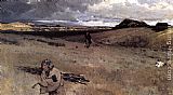 Henry Farny The Toilers of the Plains painting